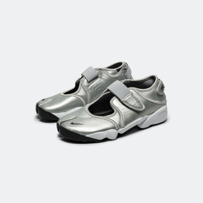 Womens Air Rift - Metallic Silver/Sail-Black