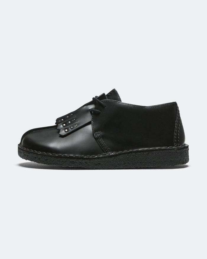 Womens Desert Trek - Black Interest Leather