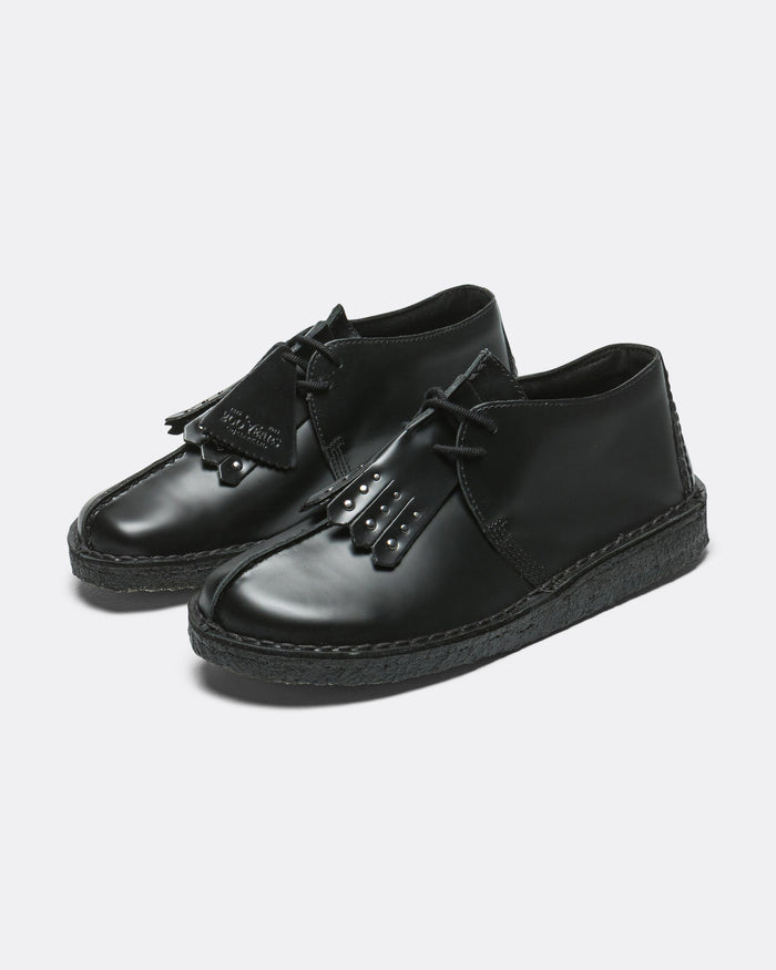 Womens Desert Trek - Black Interest Leather