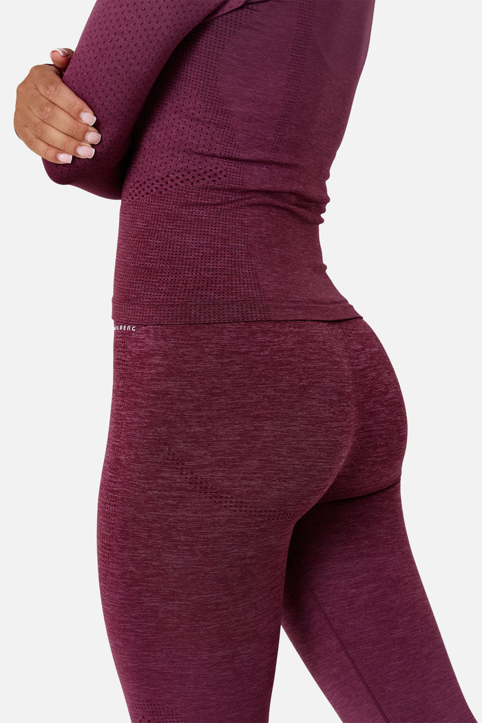 Womens Evocurve Seamless Jacket Set - Mineral Blush