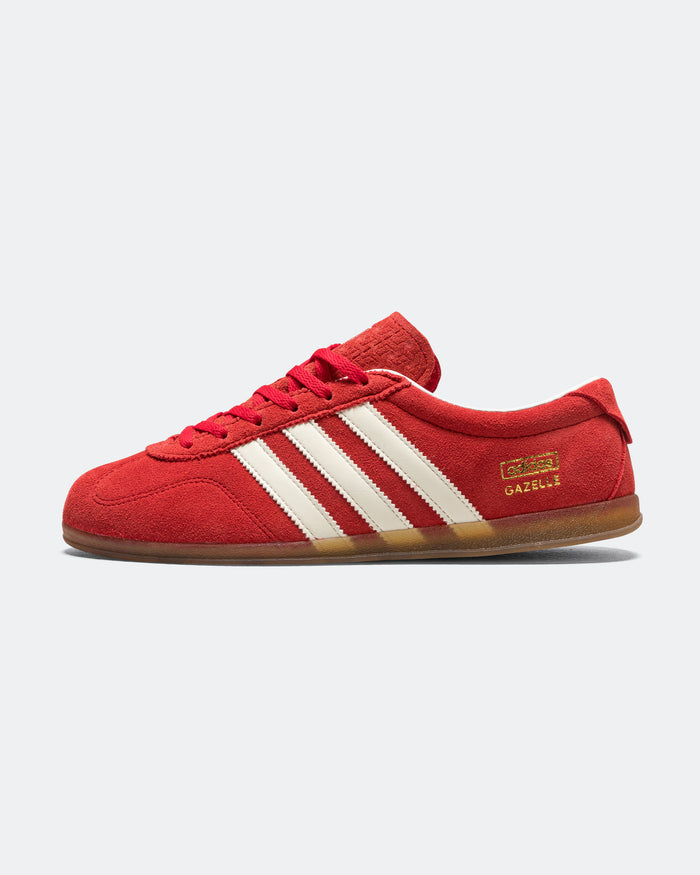 Womens Gazelle Lo Pro - Better Scarlet/Footwear White-Gum