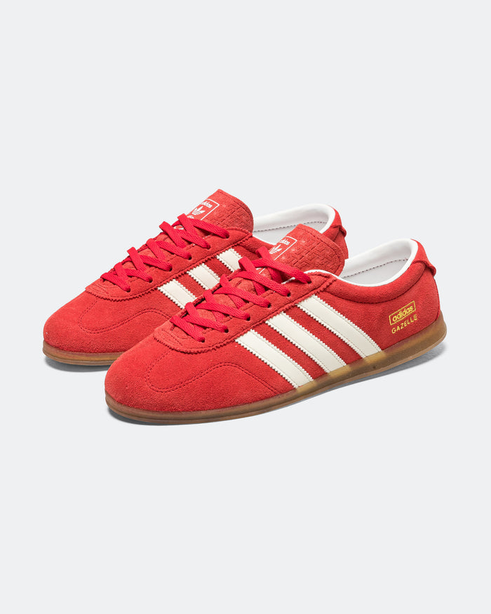 Womens Gazelle Lo Pro - Better Scarlet/Footwear White-Gum