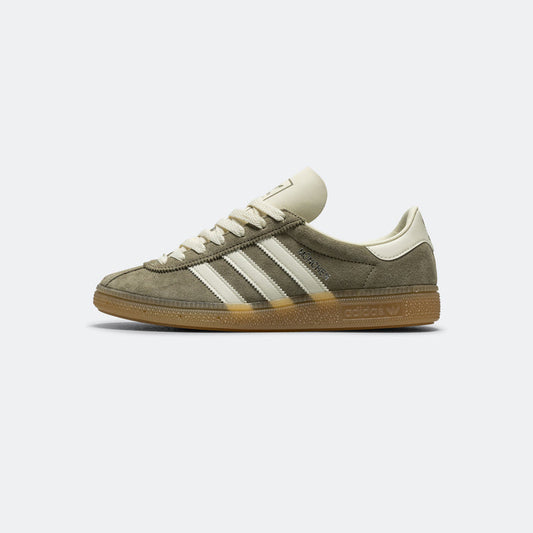 Womens Muenchen - Silver Pebble/Off White-Silver Metallic