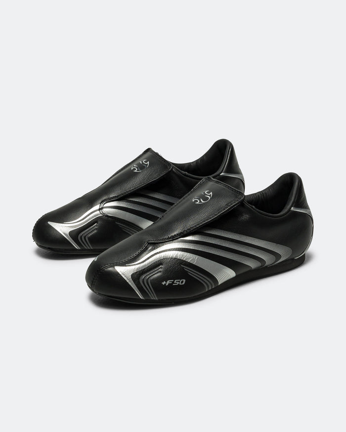 Womens Taekwondo F50 - Core Black/Silver Metallic-Grey Six