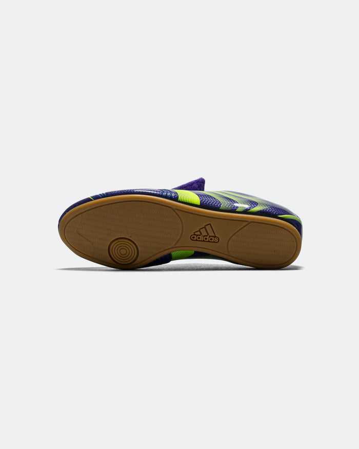 Womens Taekwondo F50 - Purple Rush/Lucid Lemon-Royal Blue