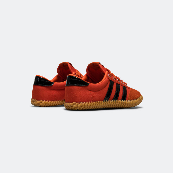 Womens Volley Plimsole - Collegiate Orange/Core Black-Gum 1