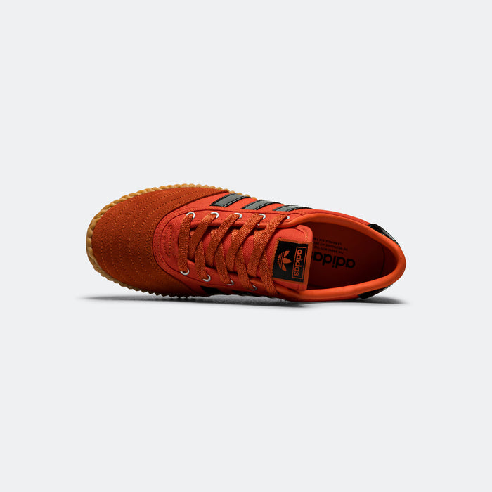 Womens Volley Plimsole - Collegiate Orange/Core Black-Gum 1