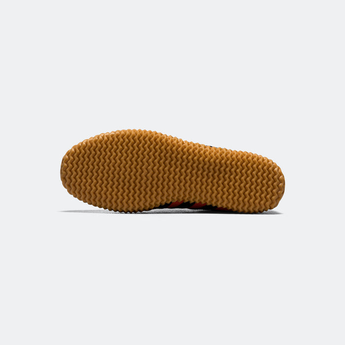 Womens Volley Plimsole - Collegiate Orange/Core Black-Gum 1