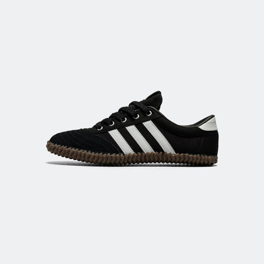 Womens Volley Plimsole - Core Black/Fotwear White-Gum 5