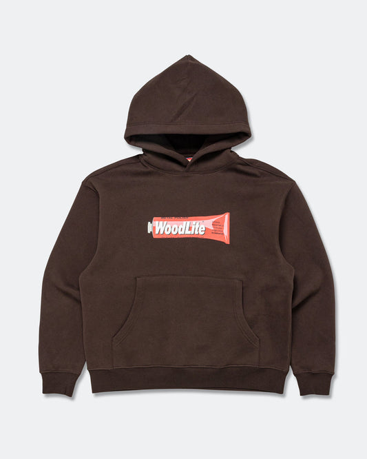 Woodlite Hooded Sweatshirt - Brown