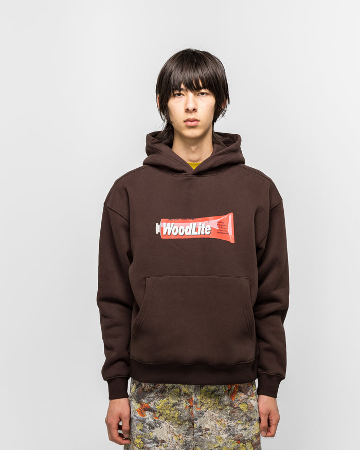 Woodlite Hooded Sweatshirt - Brown
