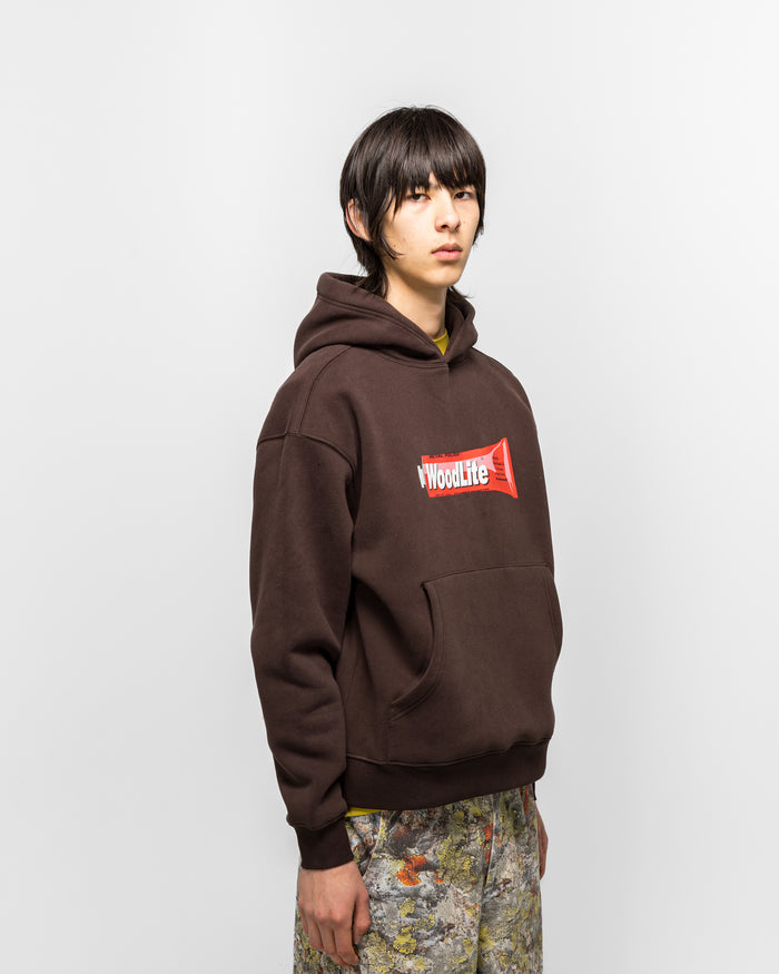 Woodlite Hooded Sweatshirt - Brown