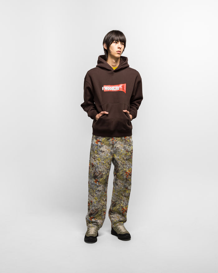 Woodlite Hooded Sweatshirt - Brown