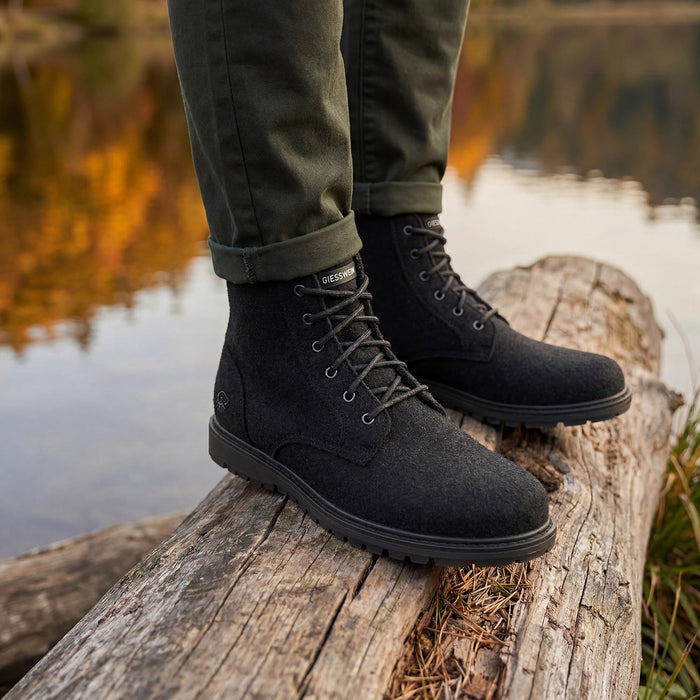 Giesswein Wool Craft Boot Men - black 022