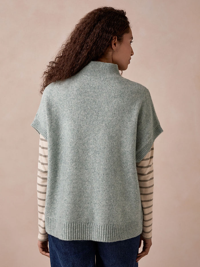 Woolly Funnel Neck Top