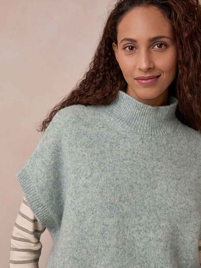 Woolly Funnel Neck Top