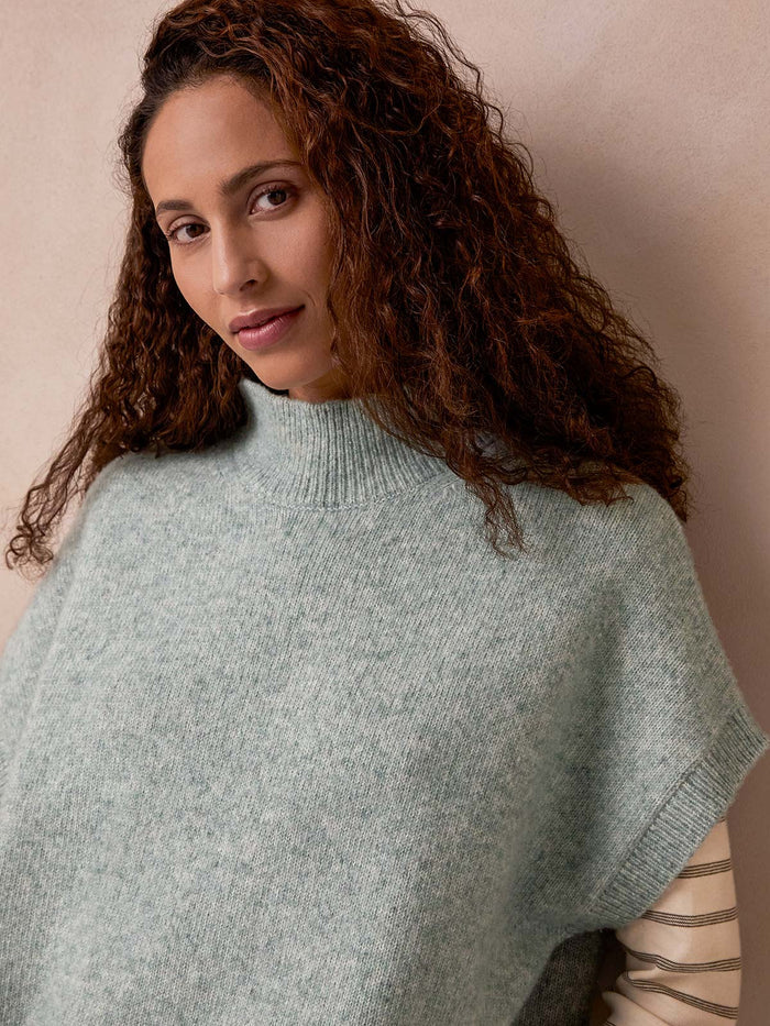 Woolly Funnel Neck Top