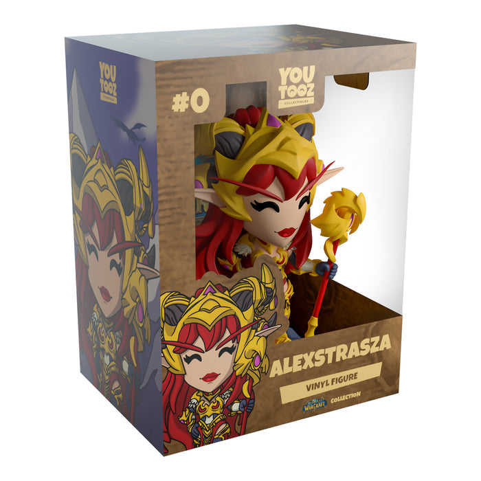 World of Warcraft Alexstrasza Youtooz Figurine - Front View in Box