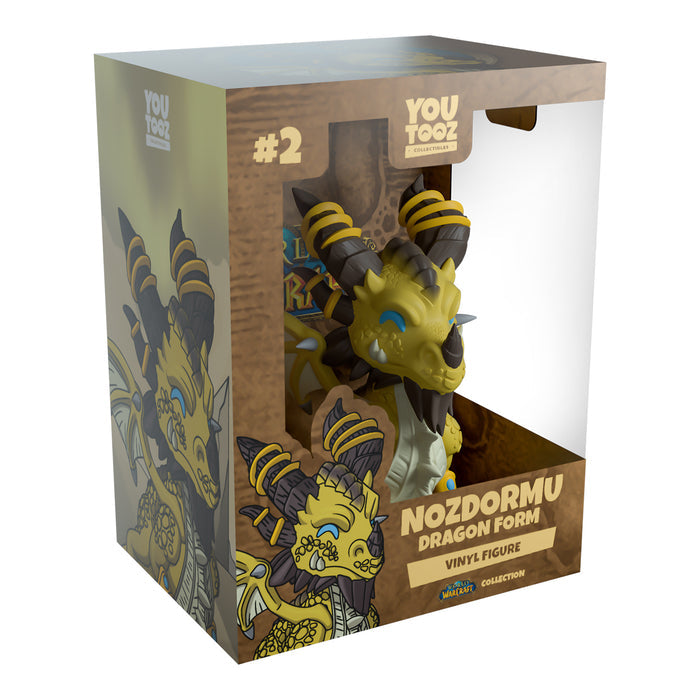 World of Warcraft Nozdormu Youtooz Figurine - Front View in Box
