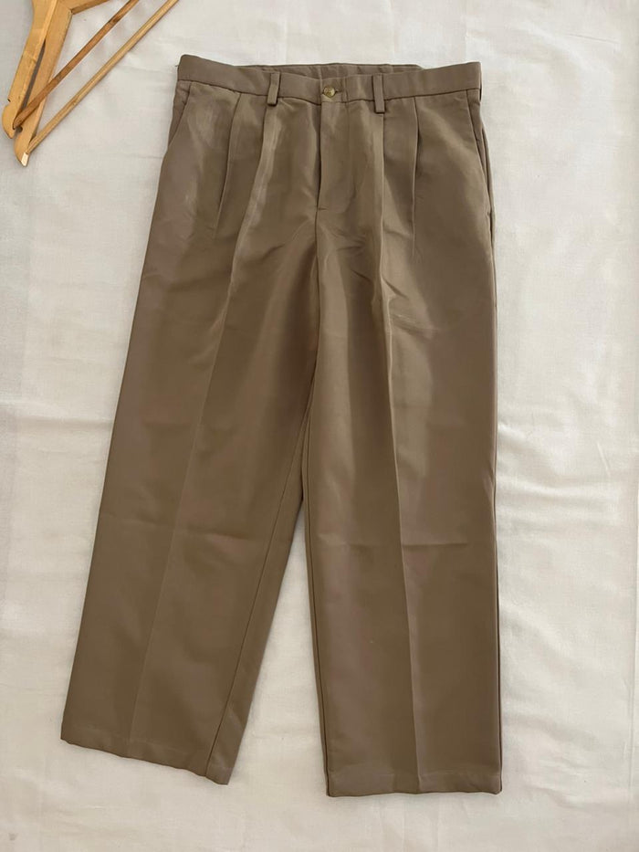 Wrangler double pleated Trousers| Everyday Wear Pants | Smart Casual Style | Men Women | Online Shopping