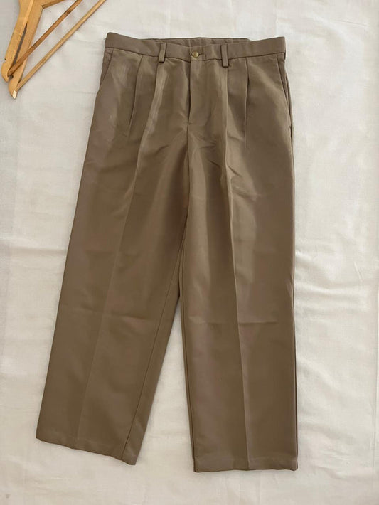 Wrangler double pleated Trousers| Everyday Wear Pants | Smart Casual Style | Men Women | Online Shopping