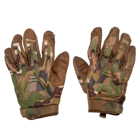WTactful Multi Camo Gloves - XLarge - Film Production Used - Gloves