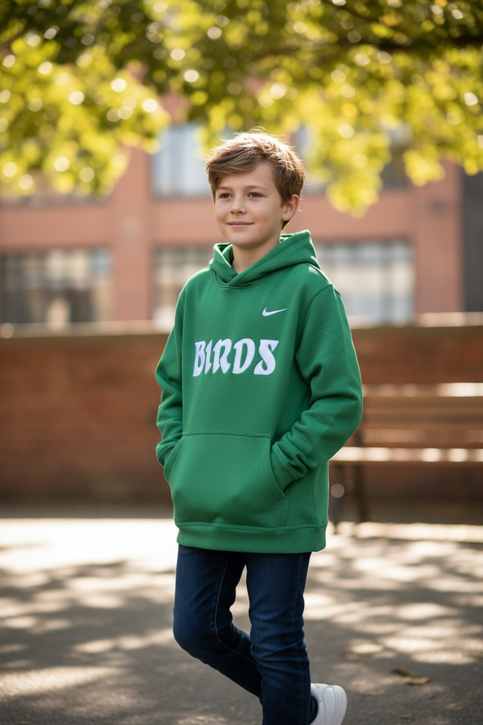 Youth Kelly Green Pullover Hoodie