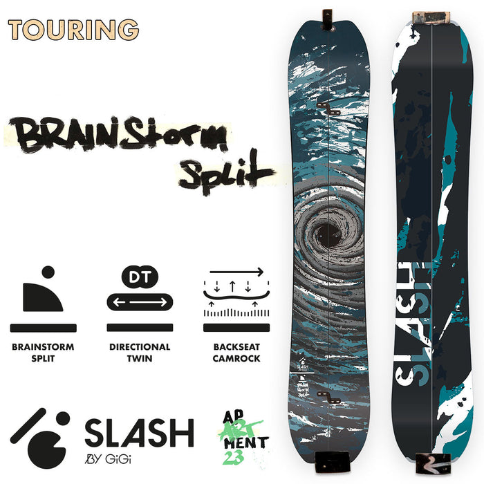 Zeitbike Brainstorm Split Snowboard