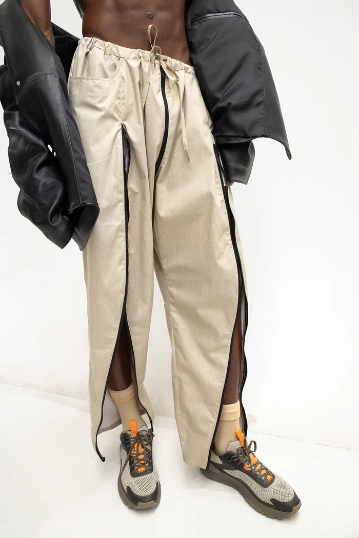 Zip-Slit Pants